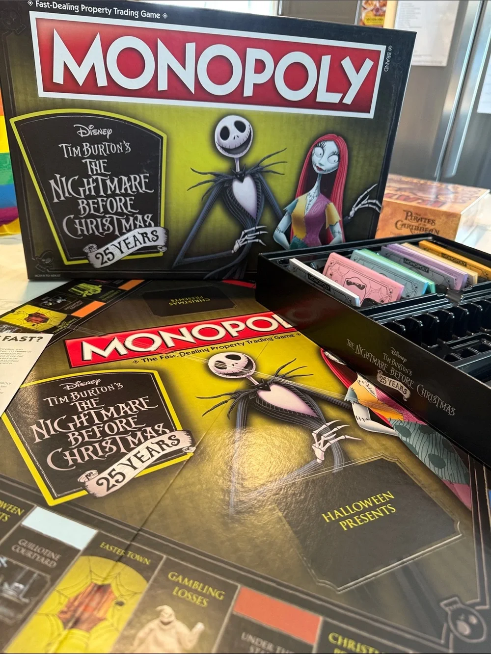 The Nightmare Before Christmas 25th Anniversary Edition Monopoly